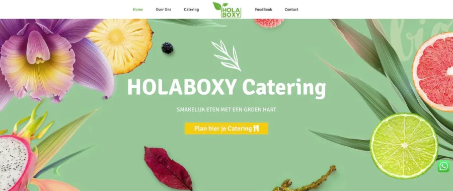 Homepage van holaboxy.nl